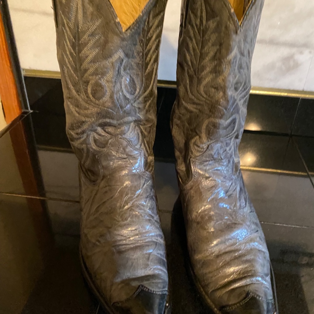 Wrangler Western Exotic Slip-On Boots - Picture 3 of 16